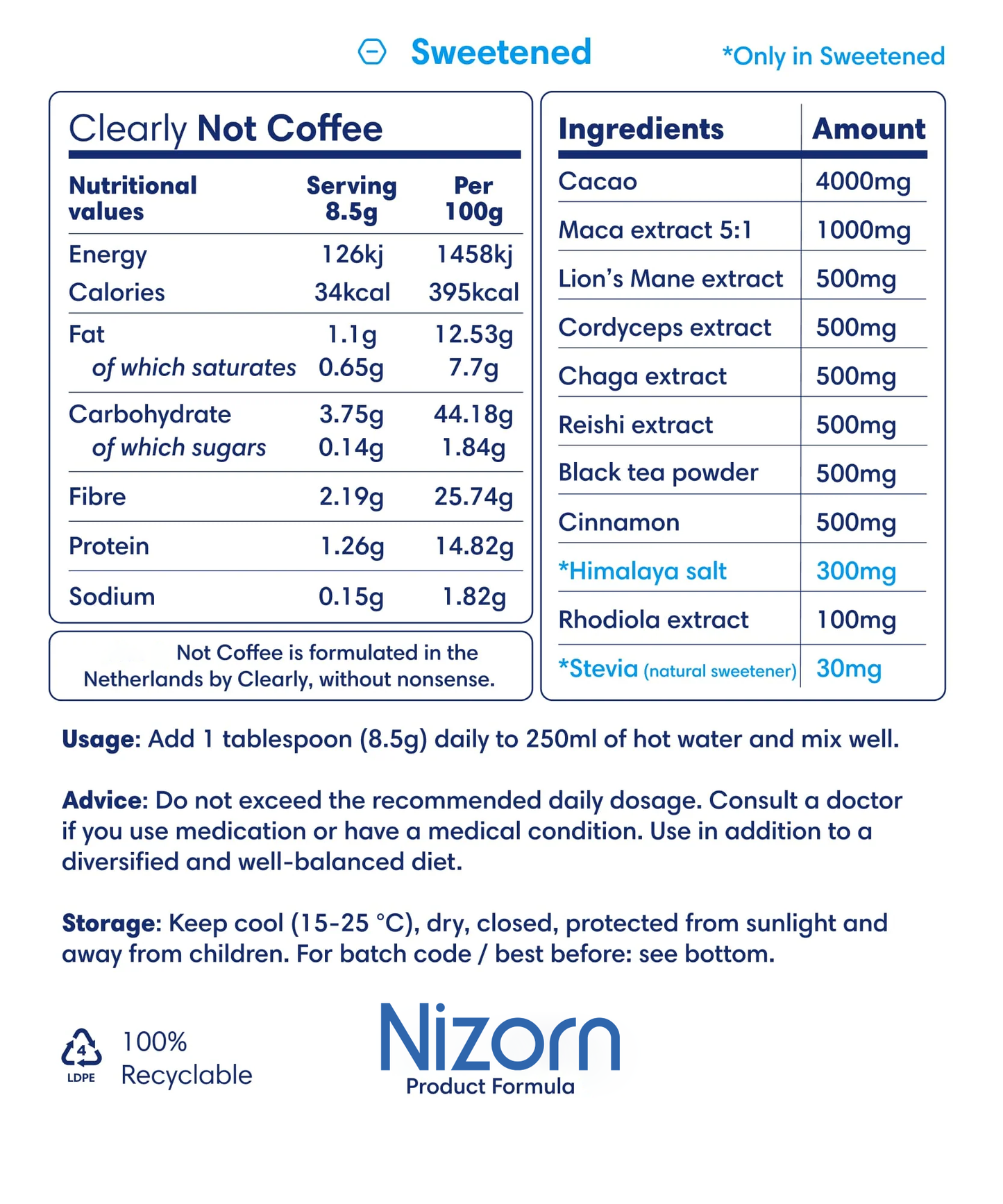 Nizorn  Not Coffee