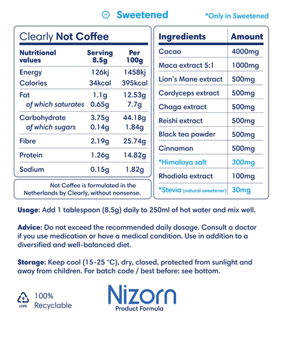 Nizorn  Not Coffee